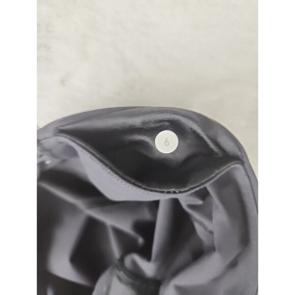 Lululemon Women's Just Breathe Leggings Size 6 Black Mesh Polkadot - Picture 3 of 8